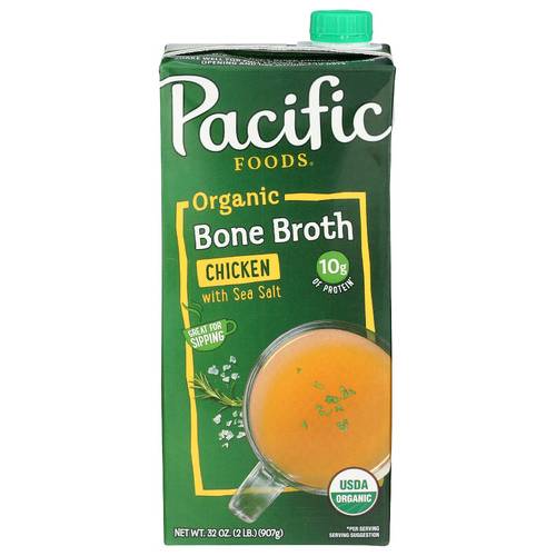 Pacific Foods Organic Salted Chicken Bone Broth