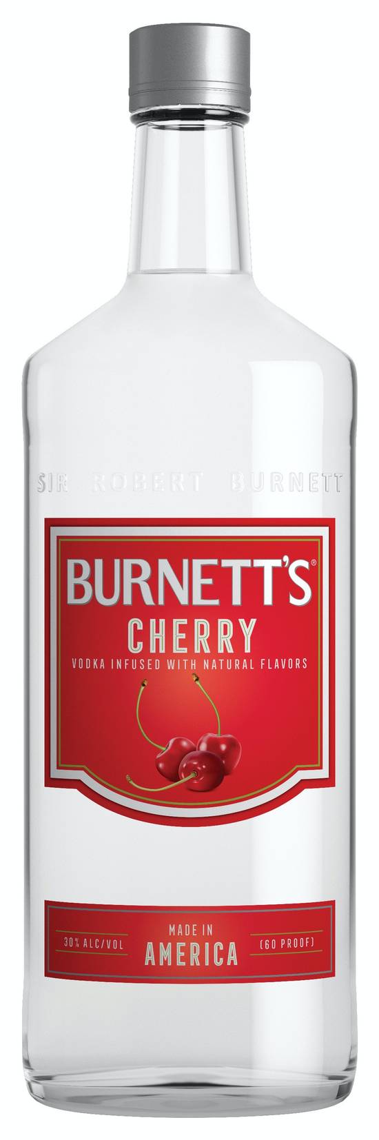 Burnett's Vodka Infused With Cherry Natural Flavor (750 ml)