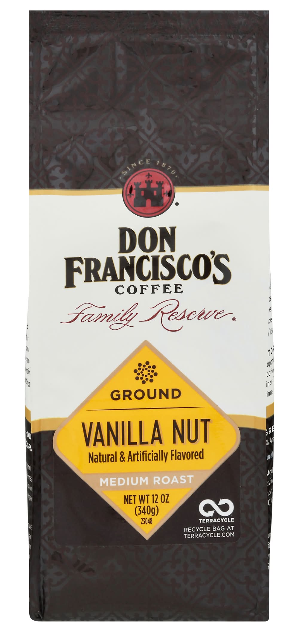 Don Francisco's Family Reserve Medium Roast Vanilla Nut Ground Coffee (12 oz)