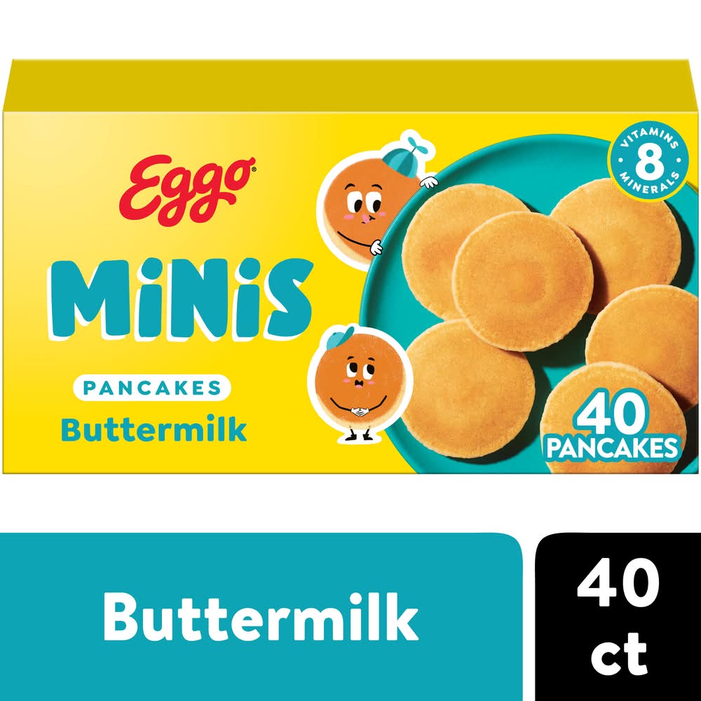 Eggo Mini Pancake Bites, Buttermilk (14.1 oz, 40 ct)