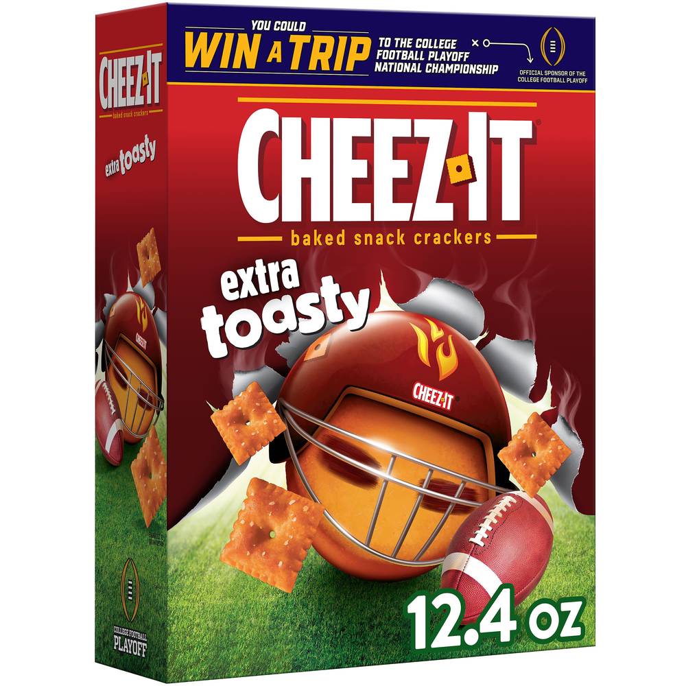 Cheez-It Extra Toasty Baked Snack Crackers (12.4 oz)