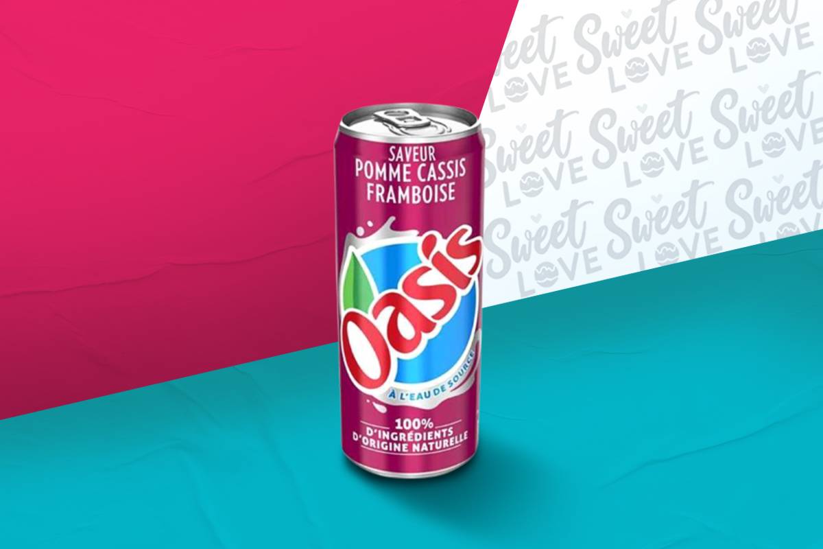 🍏 OASIS POMME CASSIS FRAMBOISE 33CL