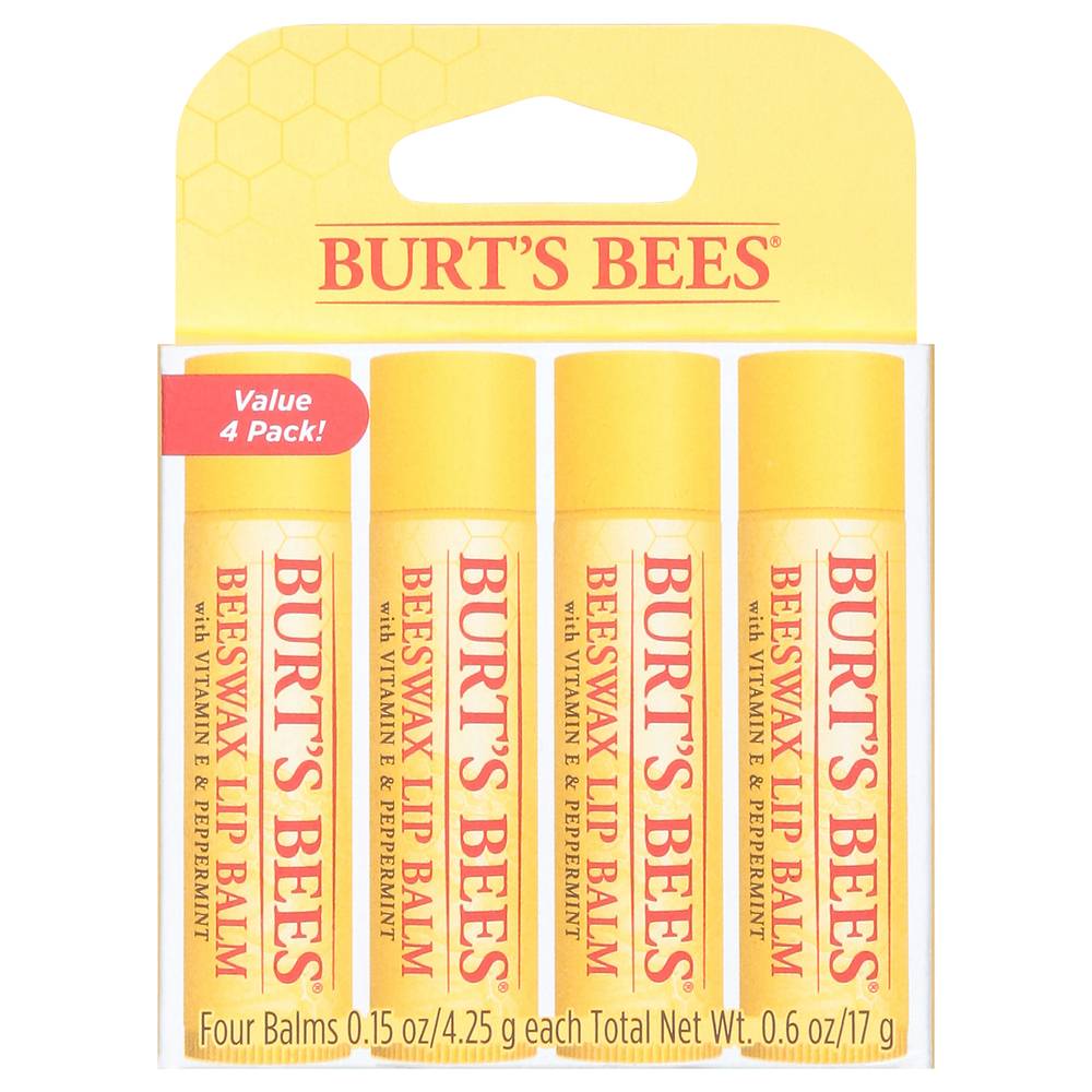 Burt's Bees Beeswax Lip Balm (0.6 oz)