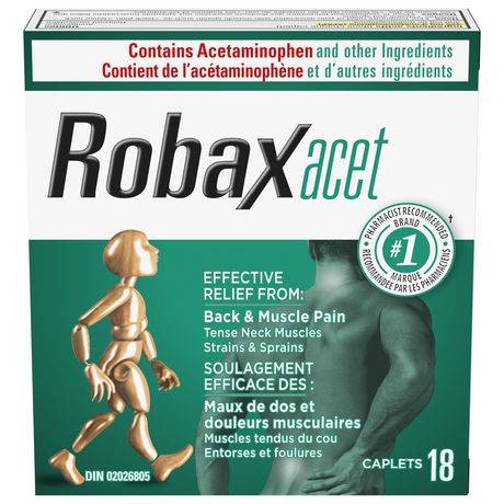 Robax Acet Relief Caplets (18 ct)