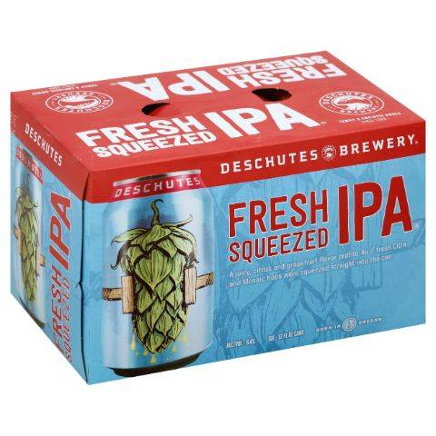 Deschutes Fresh Squeezed 6 Pack 12oz Can