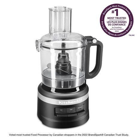 Kitchenaid 7 Cup Food Processor (matte black)