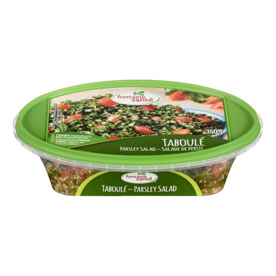 Fontaine santé salade de taboulé au persil (350 g) - tabbouleh parsley salad (350 g)