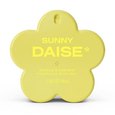 Daise Sunny Fragrance Women's Body Mist, Vanilla-Coconut (3.38 fl oz)