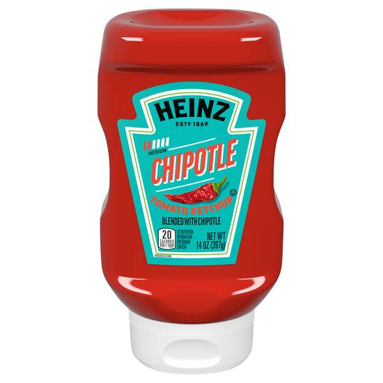 Heinz Tomato Ketchup Blended With Chipotle