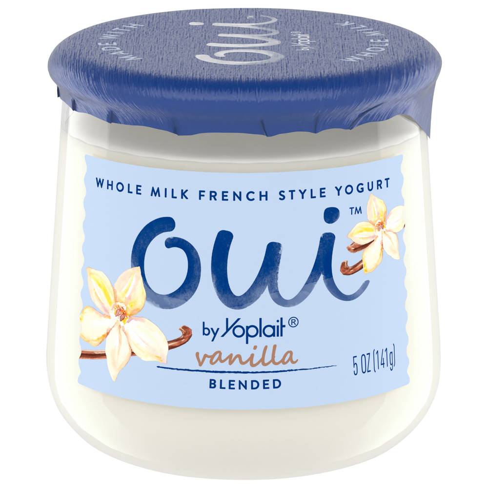 Oui Yoplait Gluten Free French Style Vanilla Yogurt