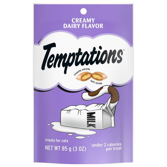Temptations Creamy Dairy Flavor Cat Treats (3 oz)