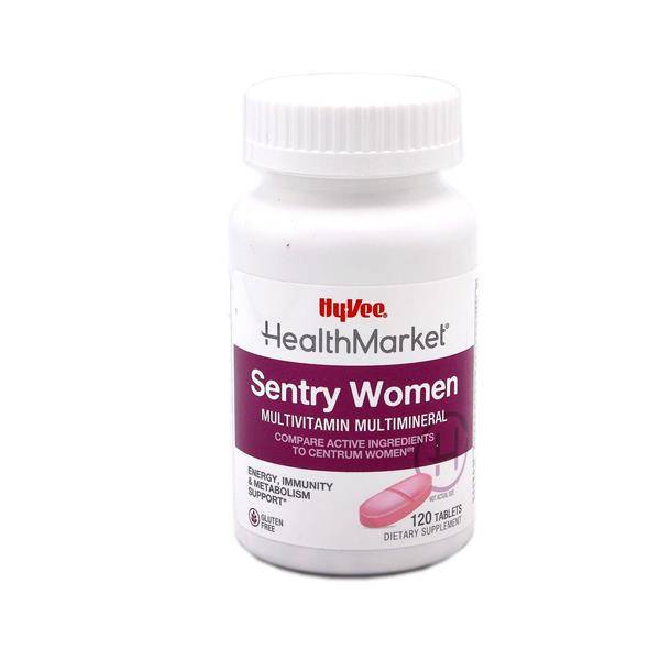 Hy-Vee HealthMarket Sentry Women Multivitamin Multimineral Tablets