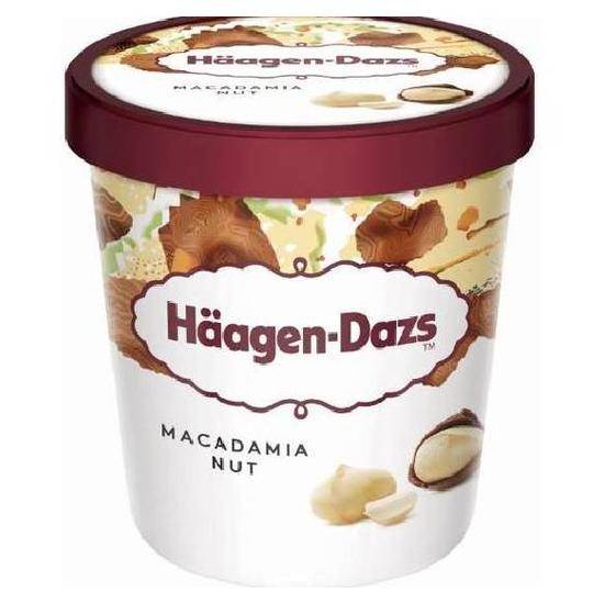 Haagen-Dazs冰淇淋-夏威夷果仁473ml