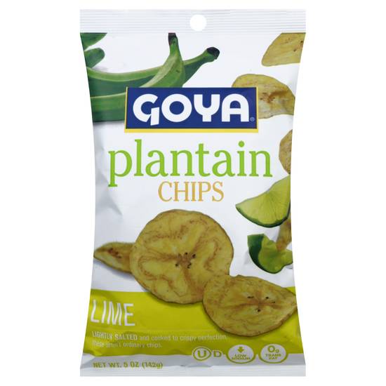 Goya Plantain Chips Lime