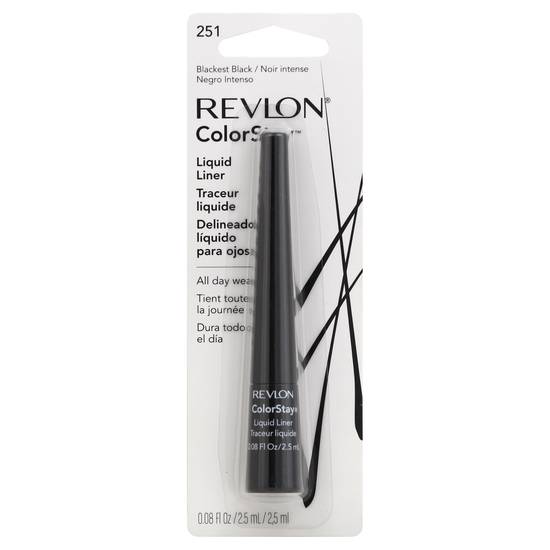 Revlon Colorstay Liquid Liner 251 Blackest Black (0.1 oz)