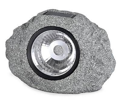 Real Living 4" Led Solar 5x Rock Spotlight