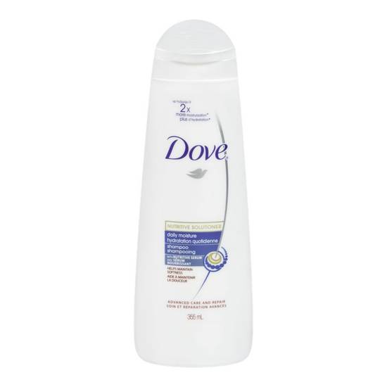 Dove shampoing hydratation quotidienne, nutritive solutions (355 ml) - daily moisture shampoo (355 ml)