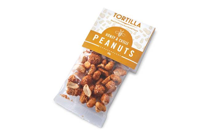 Chilli & Honey Peanuts (50g)