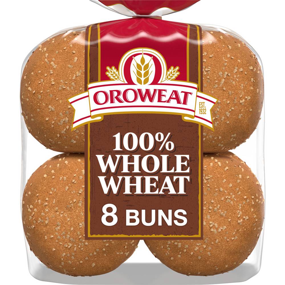 Oroweat Whole Wheat Hamburger Buns (5 oz)