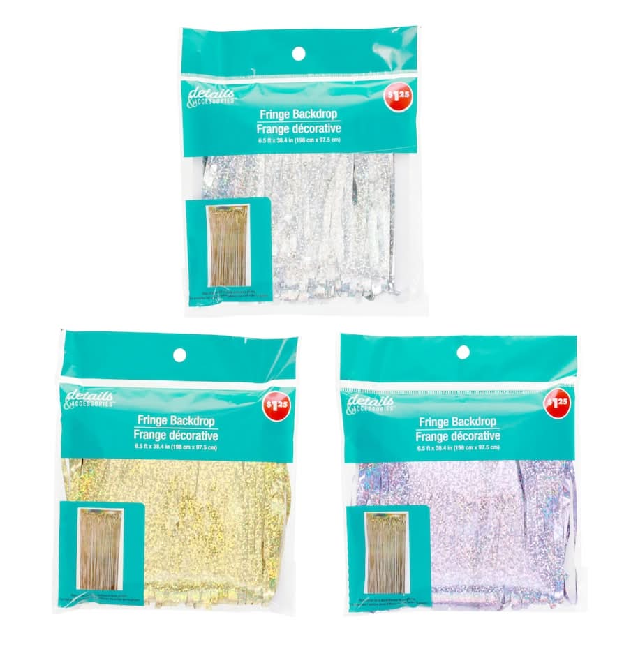 Details & Accessories HOLO FRINGE CURTAIN