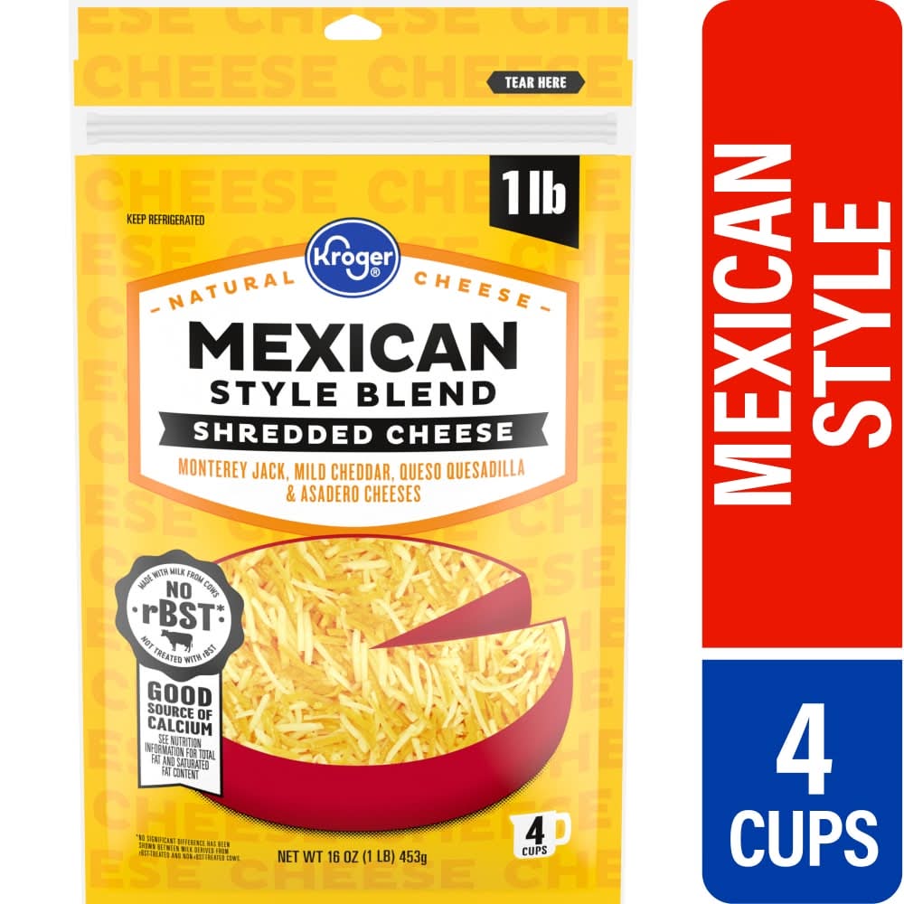 Kroger® Mexican Style Blend Shredded Cheese