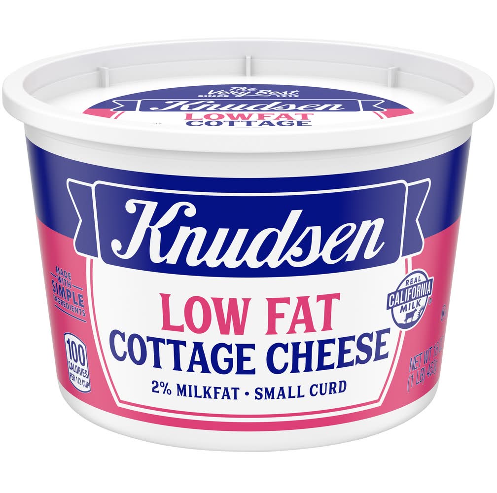 Knudsen 2% Milk Small Curd Lowfat Cottage Cheese (16 oz)