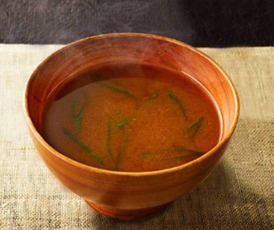 鶏出汁赤味噌スープ