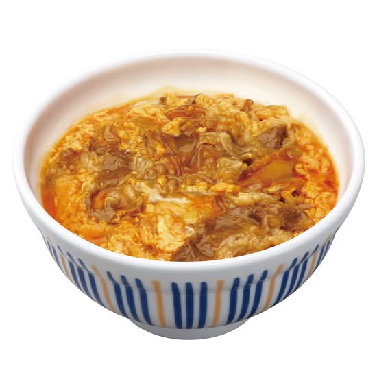 牛とじ丼 Gyu-Tojidon(Simmered Beef & Egg Rice Bowl)