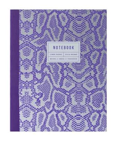 Print Journal Notebook Snake Print