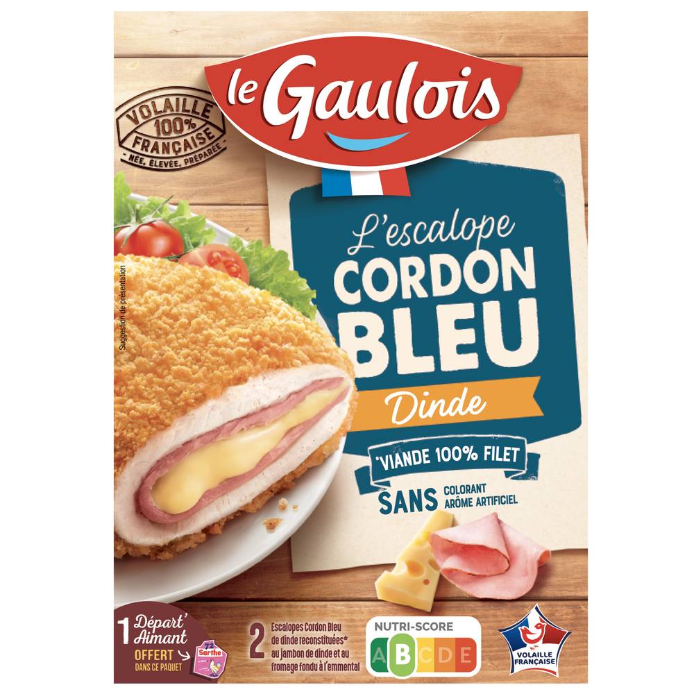 Le Gaulois - L'escalope cordon bleu dinde (2)