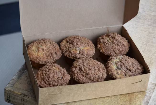 Half Dozen Blueberry Muffins