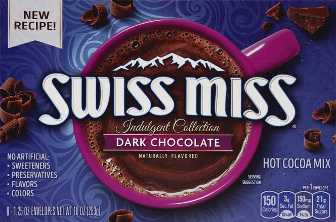 Swiss Miss Hot Cocoa Mix Dark Chocolate (8 ct, 1.25 oz)