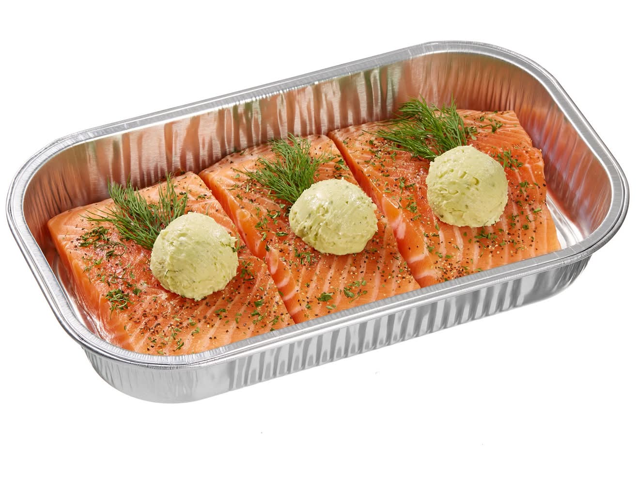 Kirkland Signature Salmon Milano, Basil Pesto Butter