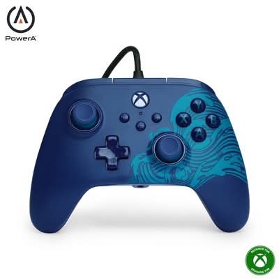 PowerA Wired Controller For Xbox Series X|S, Blue Wave