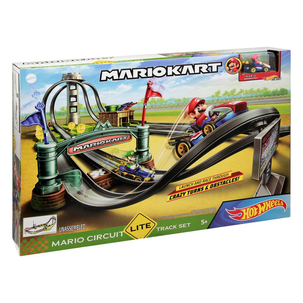 Mario kart hot wheels circuit lite sale