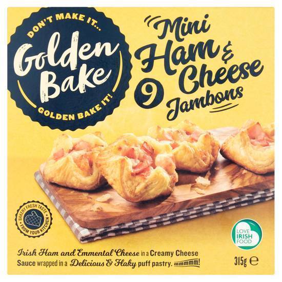 Golden Bake Mini Ham And Cheese Jambons  315G
