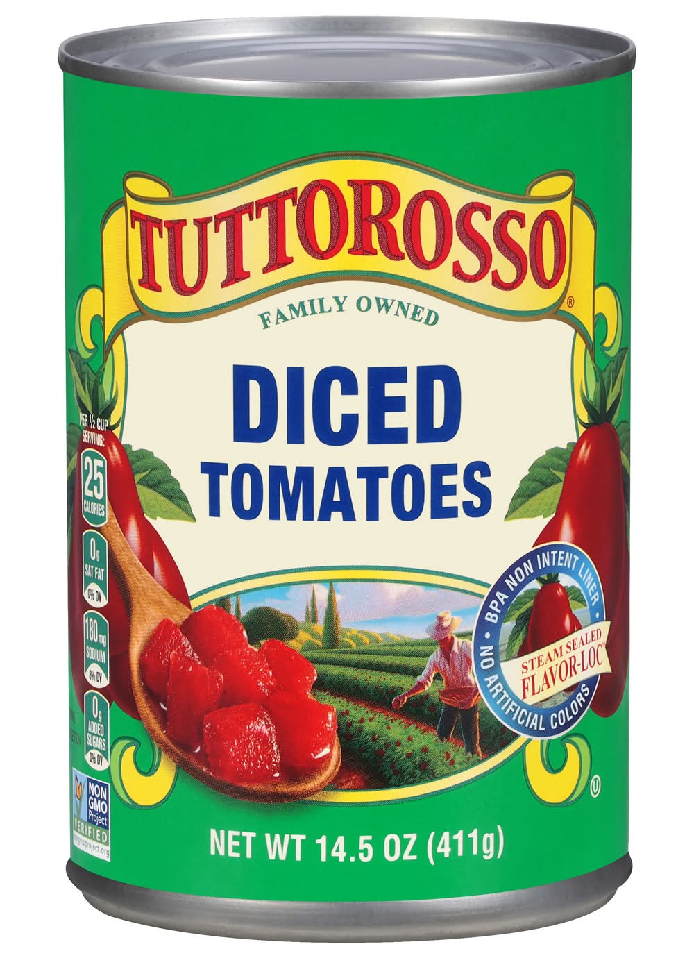 Tuttorosso Diced Tomatoes (14.5 oz)