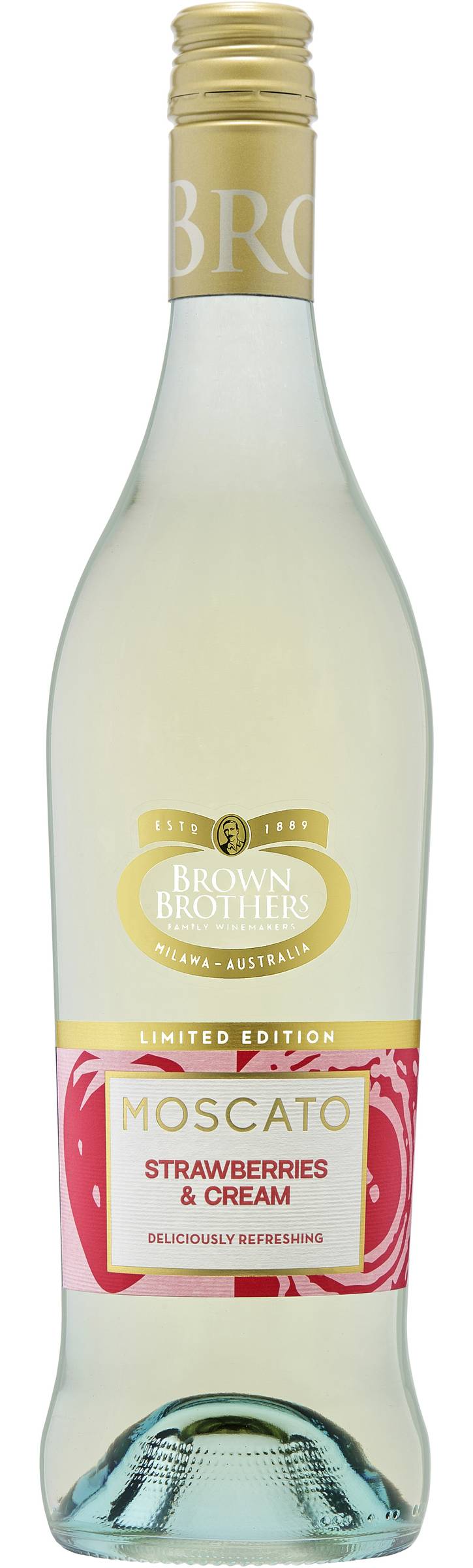 Brown Brothers Moscato Strawberries & Cream Limited Ed 750ml
