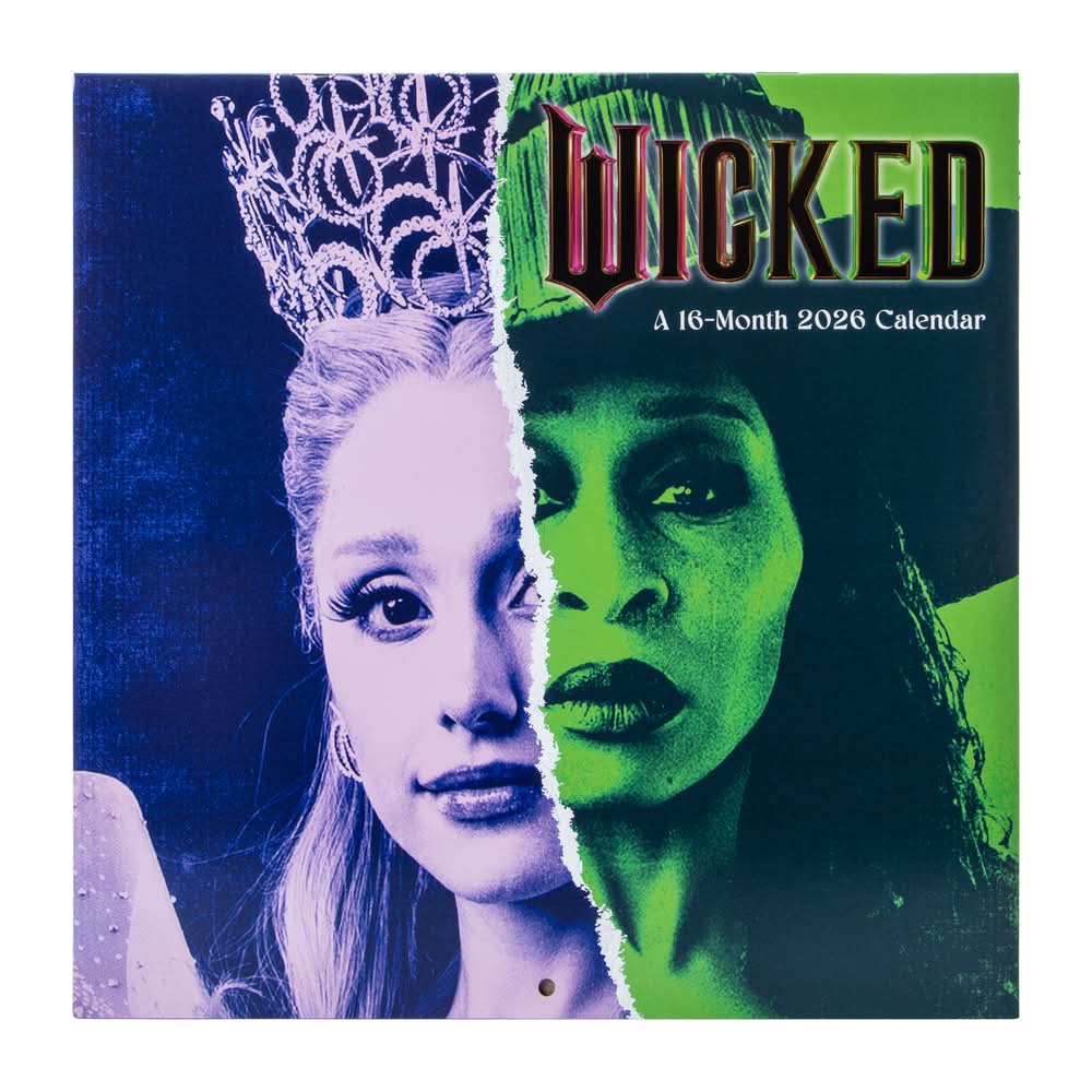Licensed 2026 Calendar Wicked