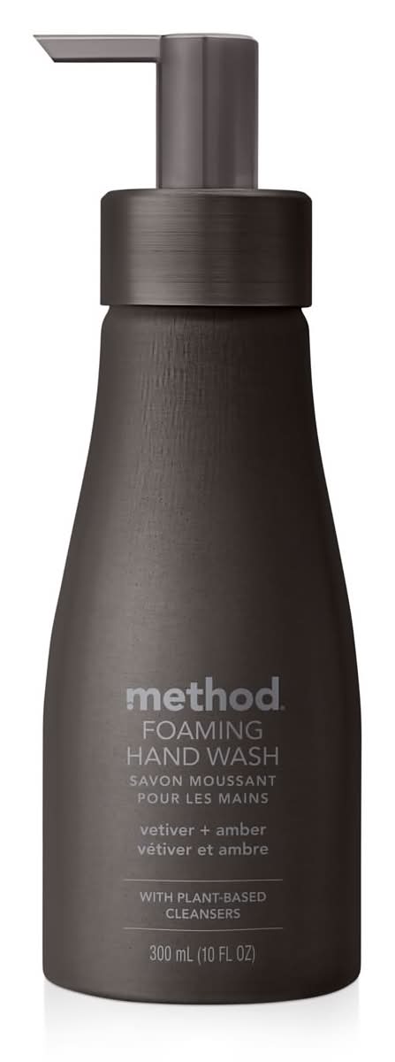 Method Vetiver & Amber Scent Foam Hand Soap 10 Oz