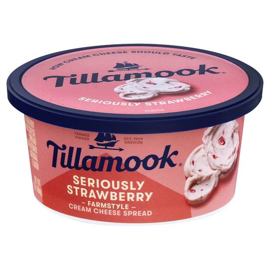 Tillamook Farmstyle Seriously Strawberry Cream Cheese Spread