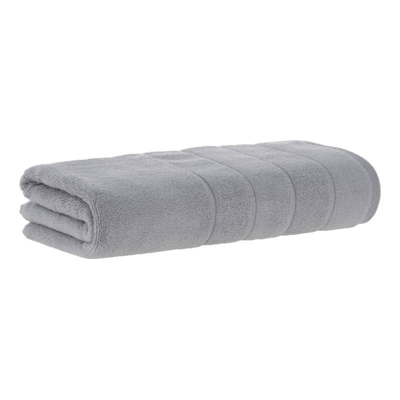 Buddemeyer toalha de banho gigante duo air cinza (90cmx1,50m)