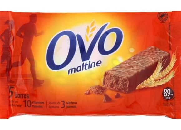 Ovomaltine - Barres énergétique au malt et chocolat (5)