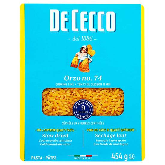 Cecco pasta orzo#74 (caja 454 g)