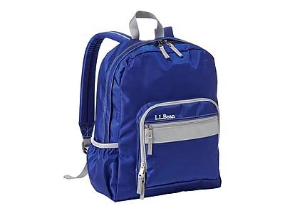 L.L.Bean Original Book Pack Backpack, Solid, Royal Blue (1000008149)