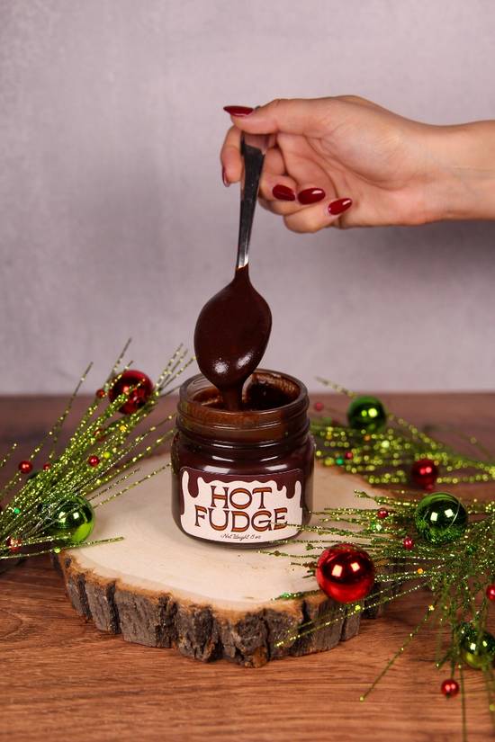 Hot Fudge Jar