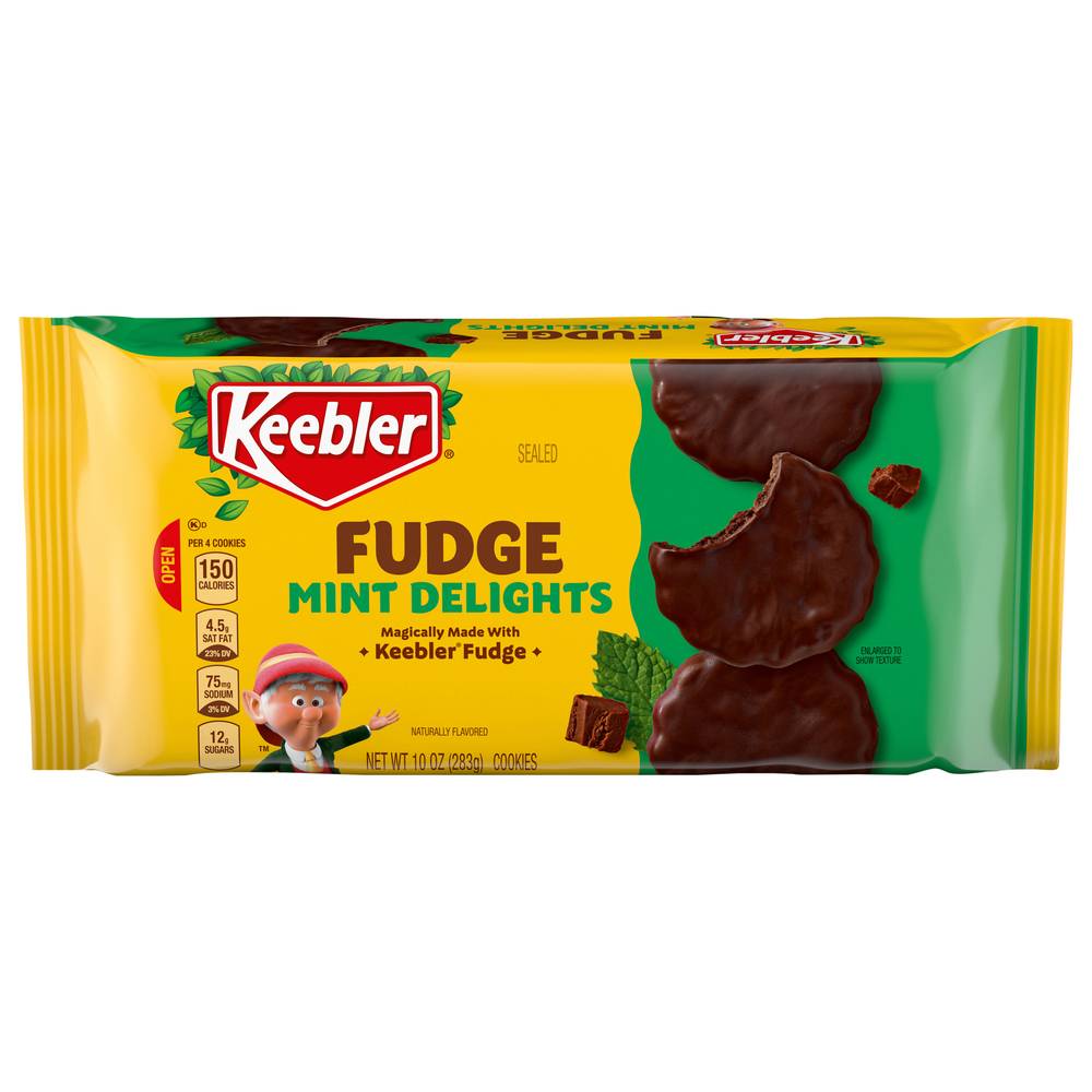 Keebler Grasshopper Mint and Fudge Cookies