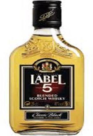 Flask Whisky Label5   20 cl