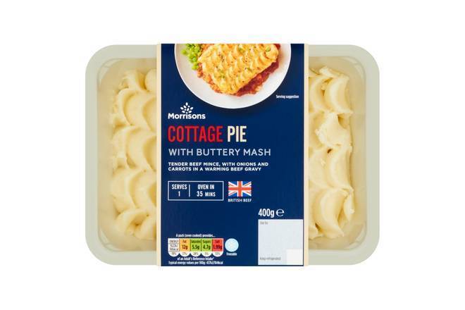 Morrisons Cottage Pie With Buttery Mash (400g)