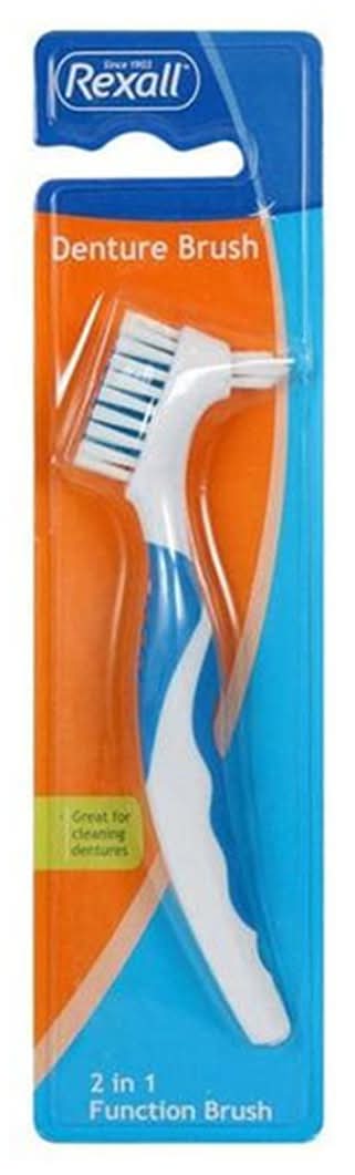 Rexall 2in1 Function Denture Brush